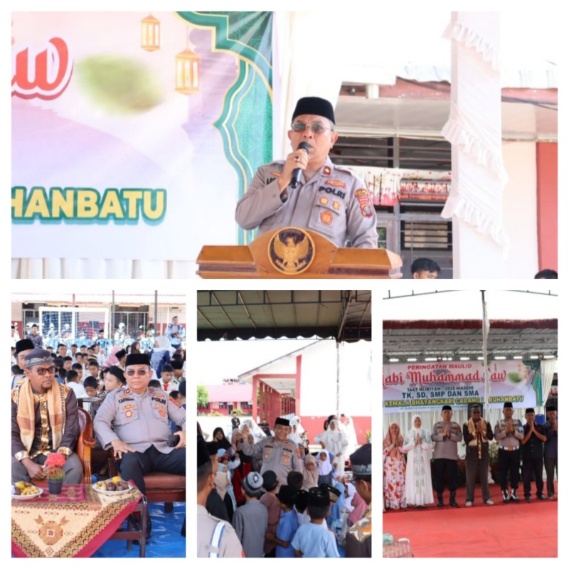 Wakapolres Labuhanbatu Hadiri Maulid Nabi Muhammad SAW 1447 H di Yayasan Kemala Bhayangkari