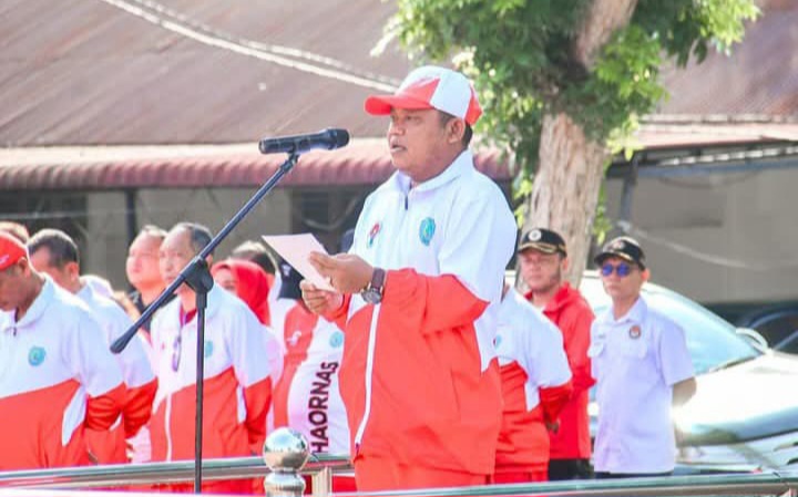 Pemkab Labuhanbatu Gelar Upacara Peringatan Haornas Ke 42