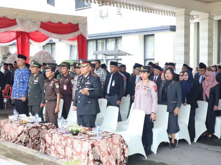 Kapolsek Kualuh Hulu Ikuti Upacara Sumpah Pemuda Ke 97