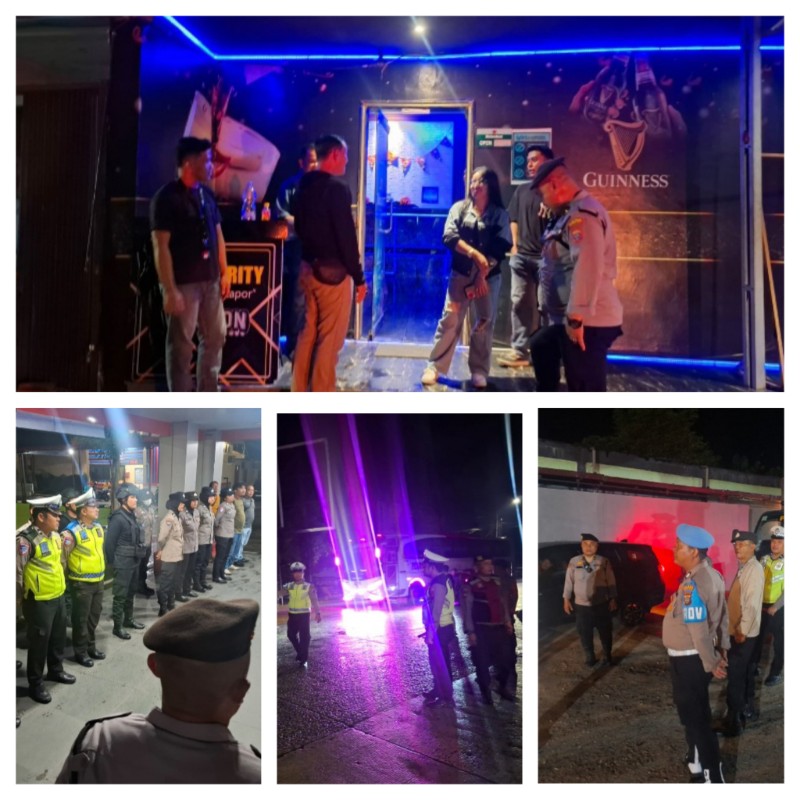 Patroli malam Polres Labuhanbatu Antisipasi tindak pidana
