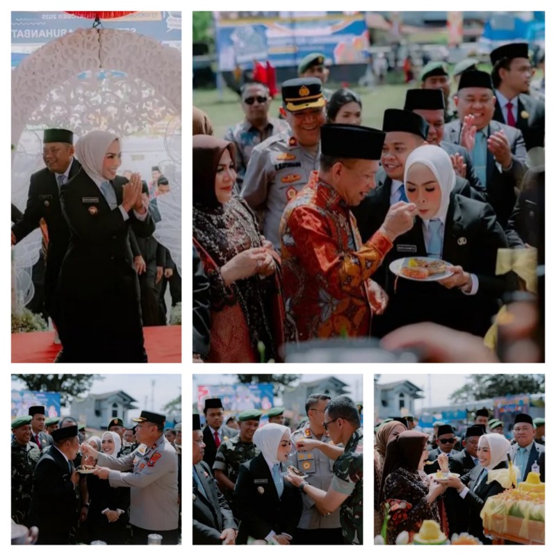 HUT RI Ke – 80 Pemkab  Labuhanbatu Bupati dr Hj Maya Hasmita Sp.O.G.MKM Banyak Memberikan Penghargaan/Hadiah