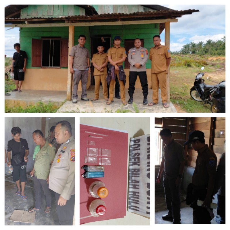 Dusun Mual Mas*’Lapak” Narkoba Di Seser Polisi