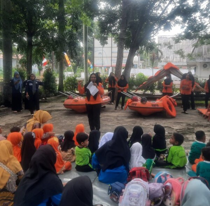 BPBD Labuhanbatu Kembali Terima Kunjungan PAUD