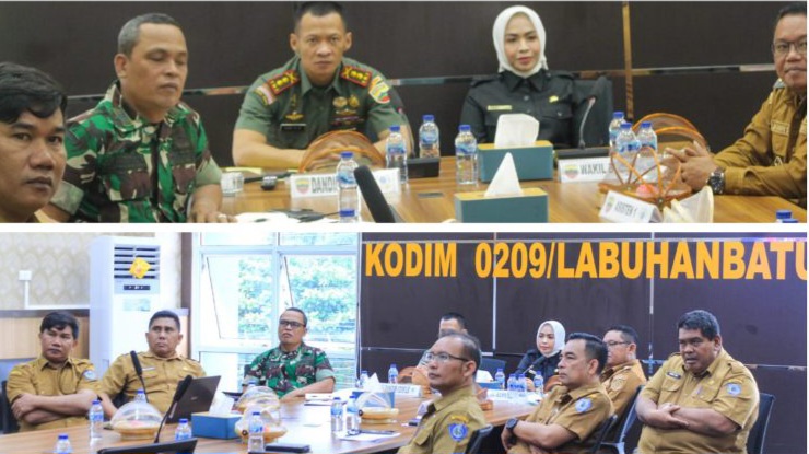 Forkopimda Labuhanbatu Ikuti Zoom Meeting bersama Presiden RI Dengan Agenda Membahas Program Kopdes Merah Putih